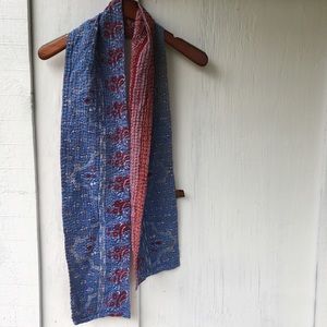SOLD 🦋2 Fair Trade Kantha Quilt-style Scarves🦋